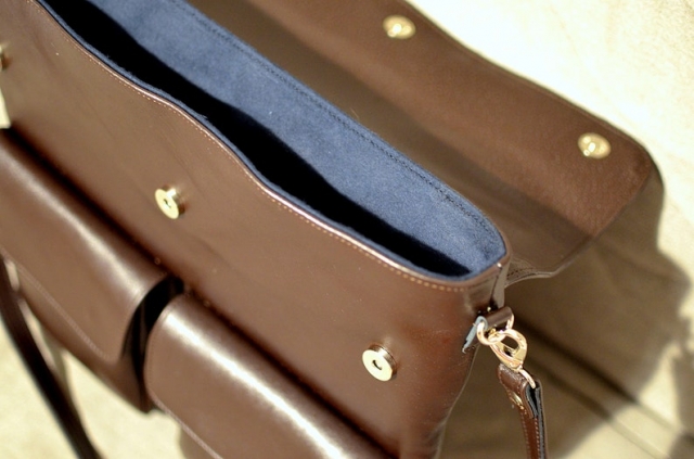 Leather bag for chess
