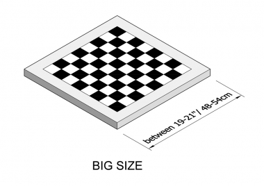 Big size chess board