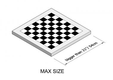 Max size chess board