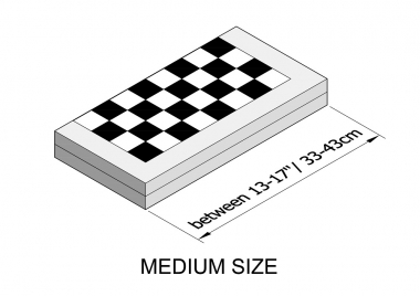 Medium size chess set