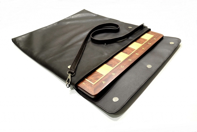 Leather bag for chess board